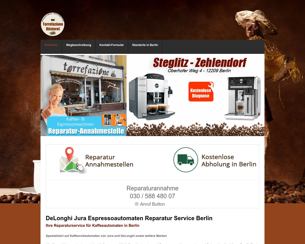 Bild Website kaffeeautomaten-service-berlin.de in 1280x1024